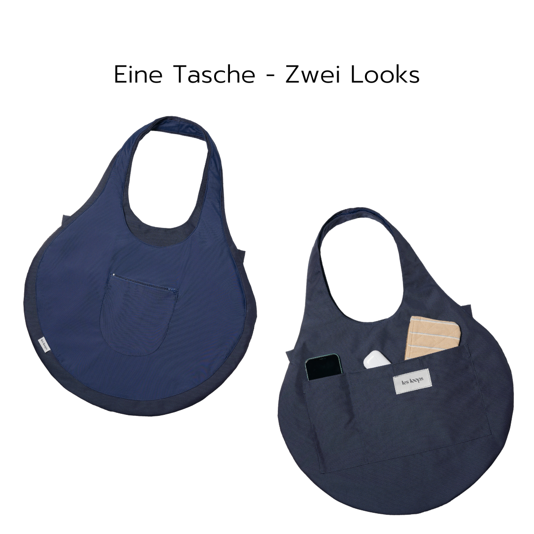 Loops Shopper Bag Navy