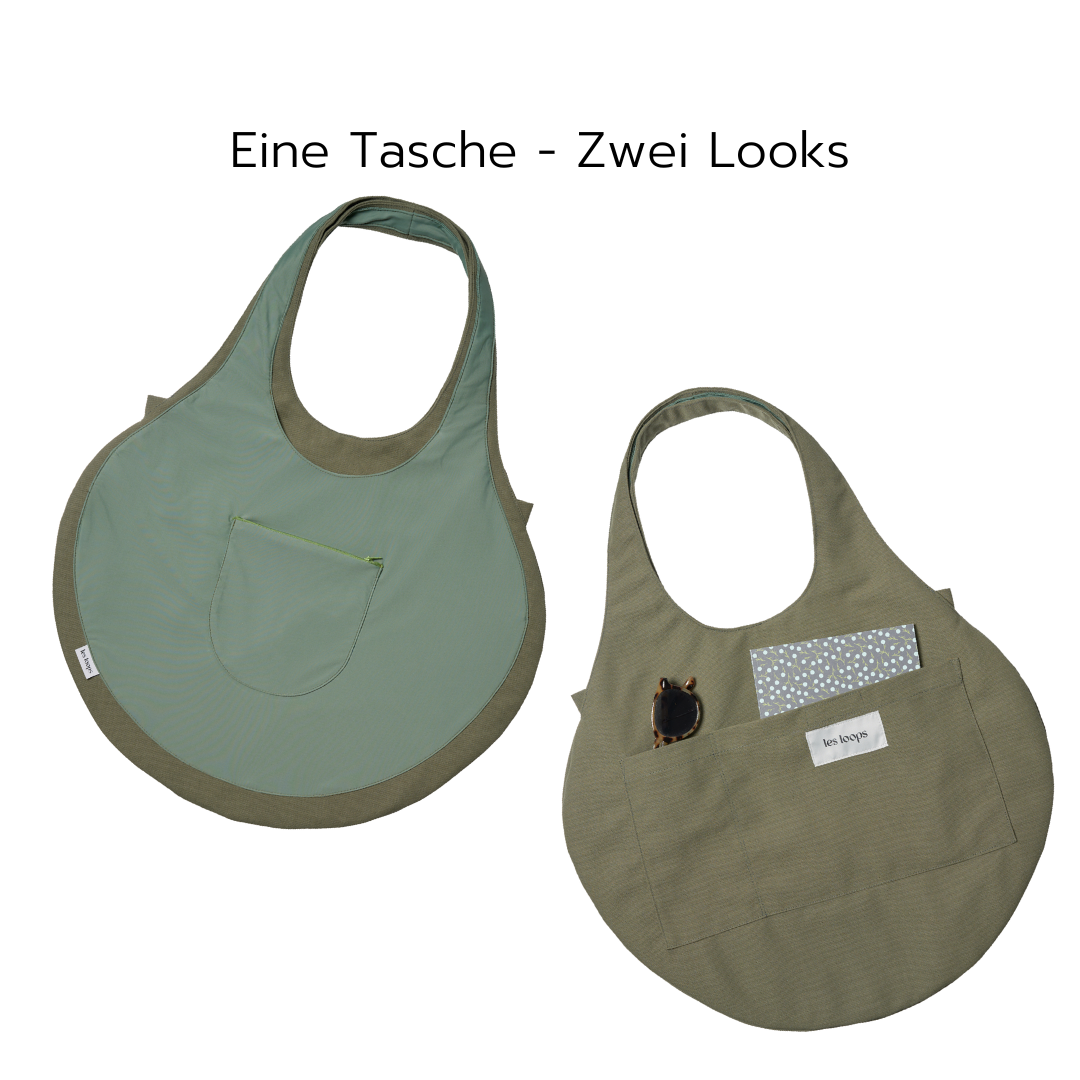 Loops Shopper Bag Olive