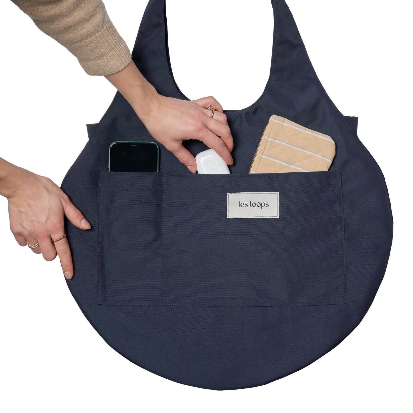 Loops Shopper Navy Nutzung