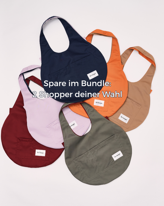 Spare im Bundle: 2 Shopper deiner Wahl